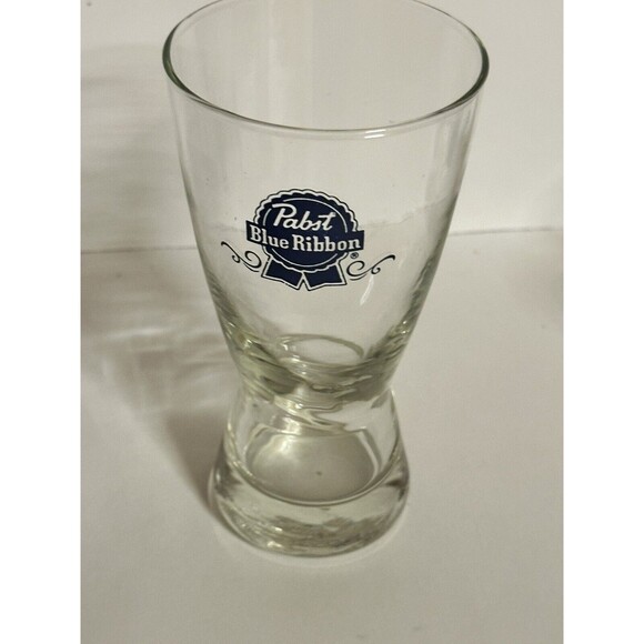 Other - Classic Original Pabst Blue Ribbon Logo Beer Glass Tulip 10 ounce PBR4‎